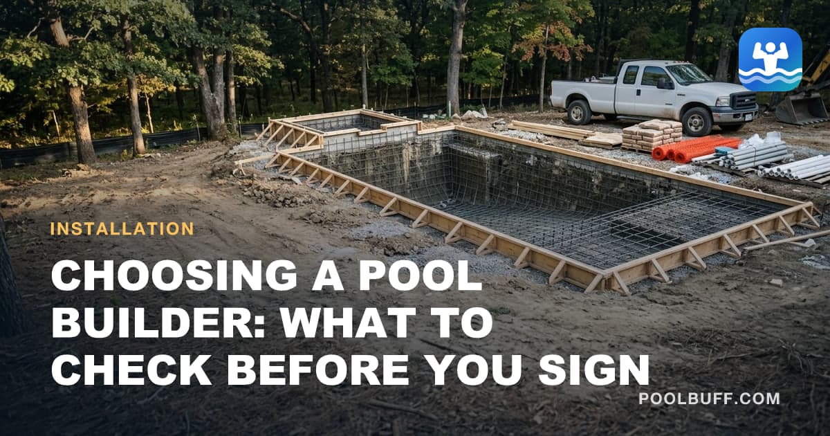 A pool excavation part way through construction with formwork and rebar in place